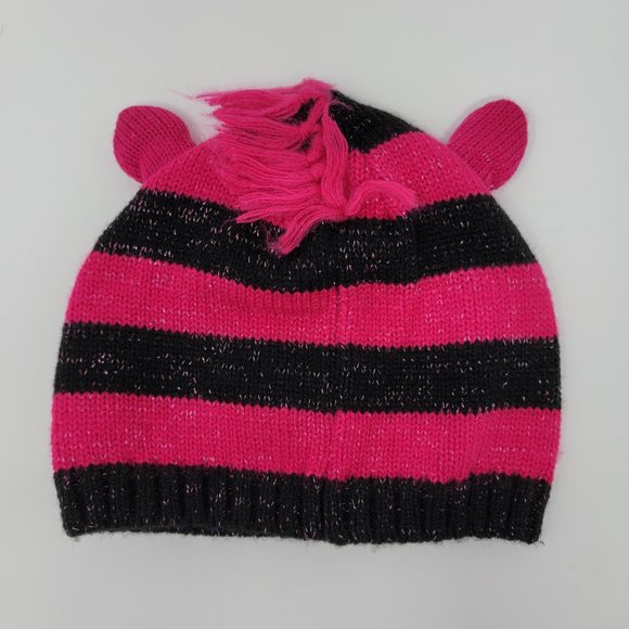 The Children's Place Knit Zebra Beanie Hat - Picture 3 of 6